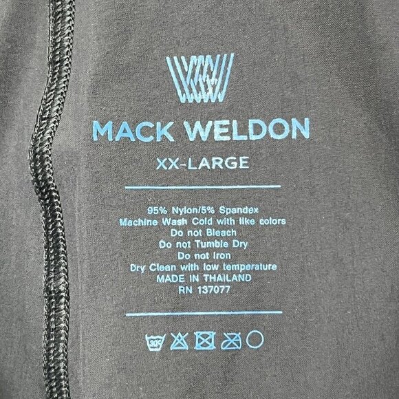 Mack Weldon 4 Way Active Shorts Navy Zipped Pockets Men’s Size XXL - Picture 8 of 11